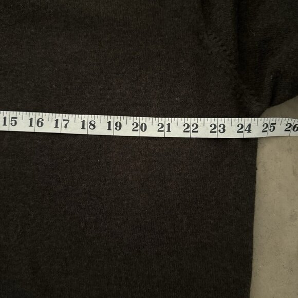 Stanfield Men’s Sweater Size L Brown 100% Lambswool V-Neck Pullover - Picture 4 of 7